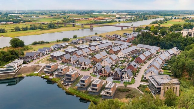 Hoogste punt entreegebouw Vogelenzang