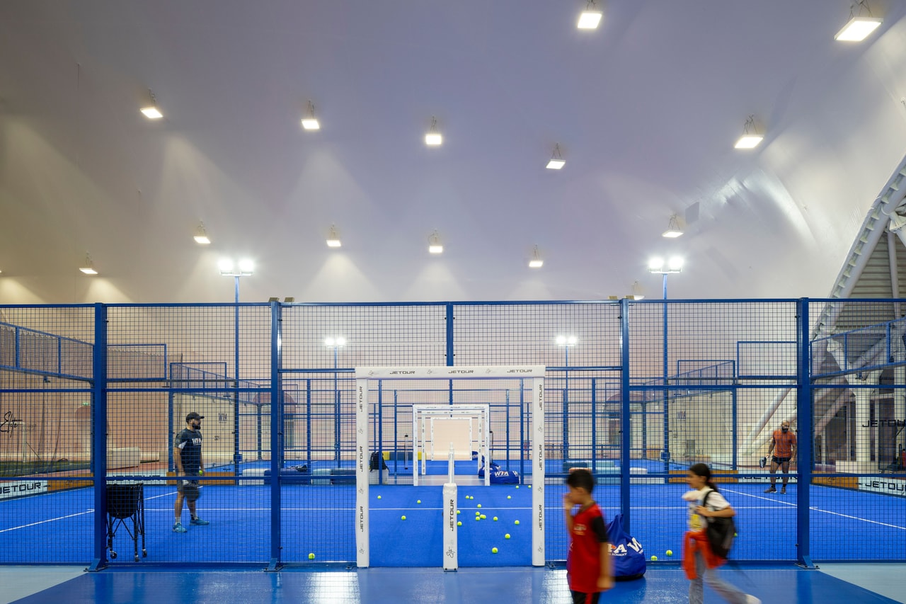 321 sports extension Modon interior courts