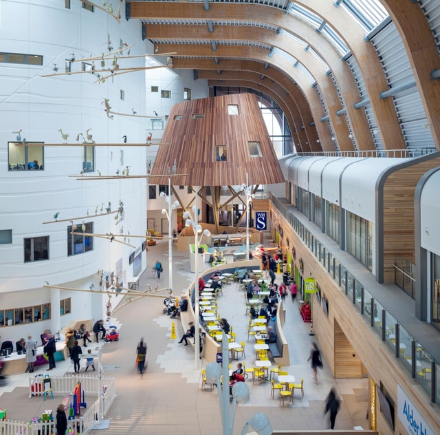 Alder Hey interior atrium