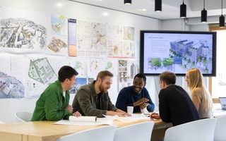 Video of people in our studios