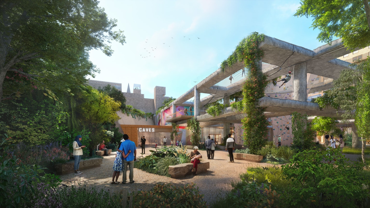 Broad Marsh masterplan
