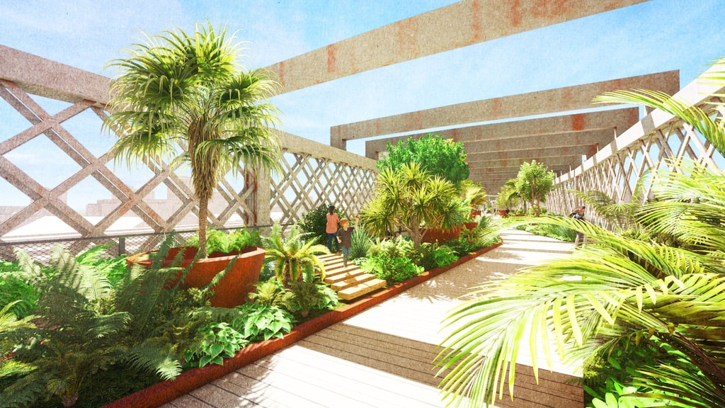 Castlefield Viaduct CGI for The Big Conversation