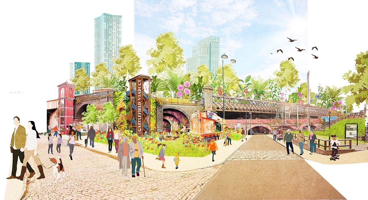 Castlefield Viaduct high res title image