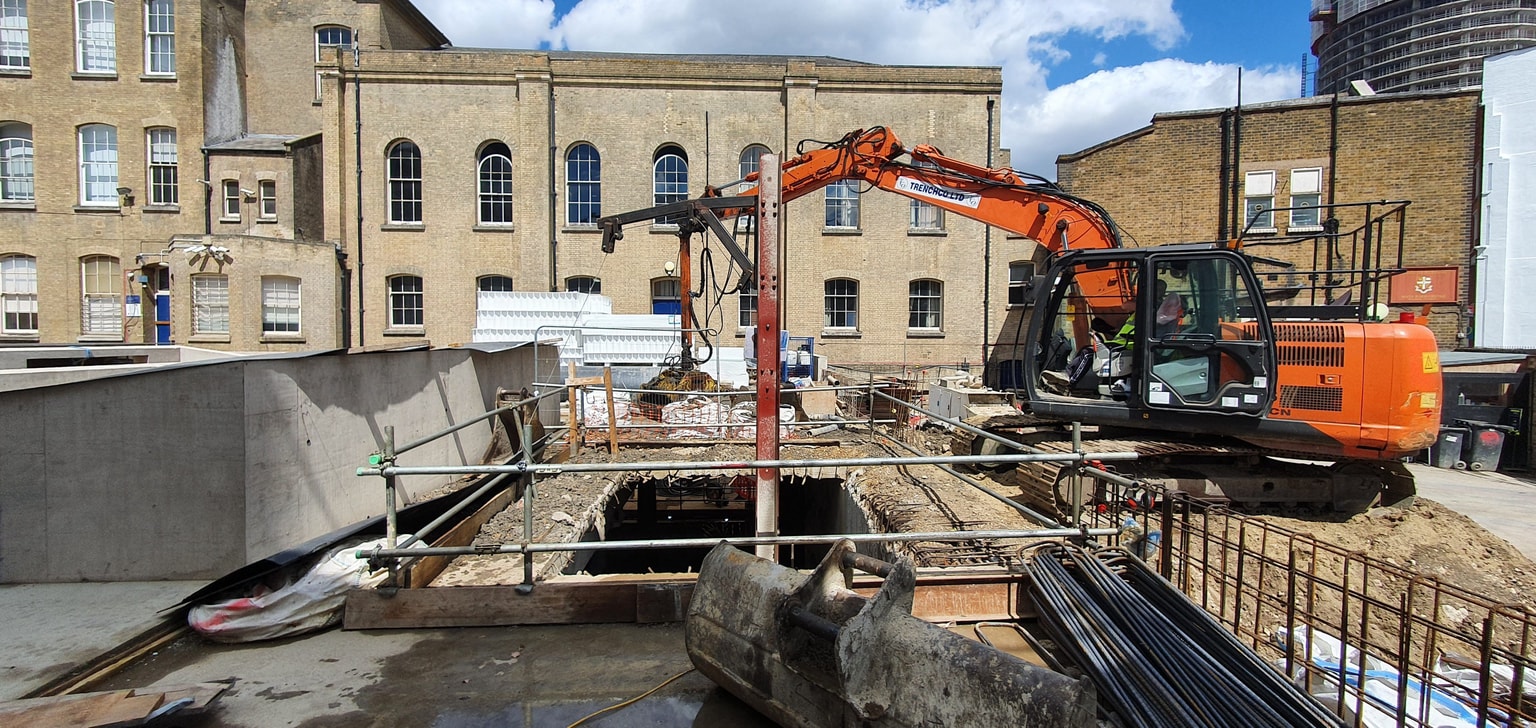 Central foundation boys school sports hall construction 4