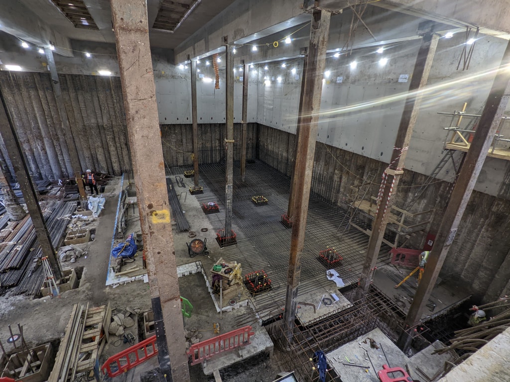 Central foundation boys school sports hall construction 2