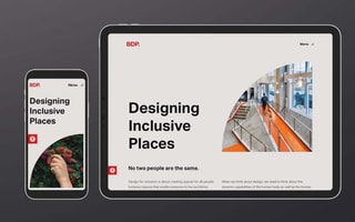 Designing inclusive Places Cover