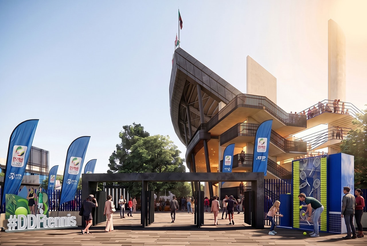 Dubai Duty Free Tennis Stadium