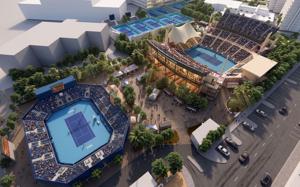 Dubai Duty Free Tennis Stadium