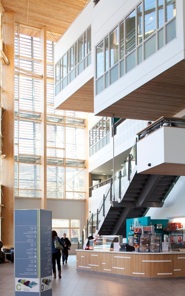 Interior Atrium including stairs