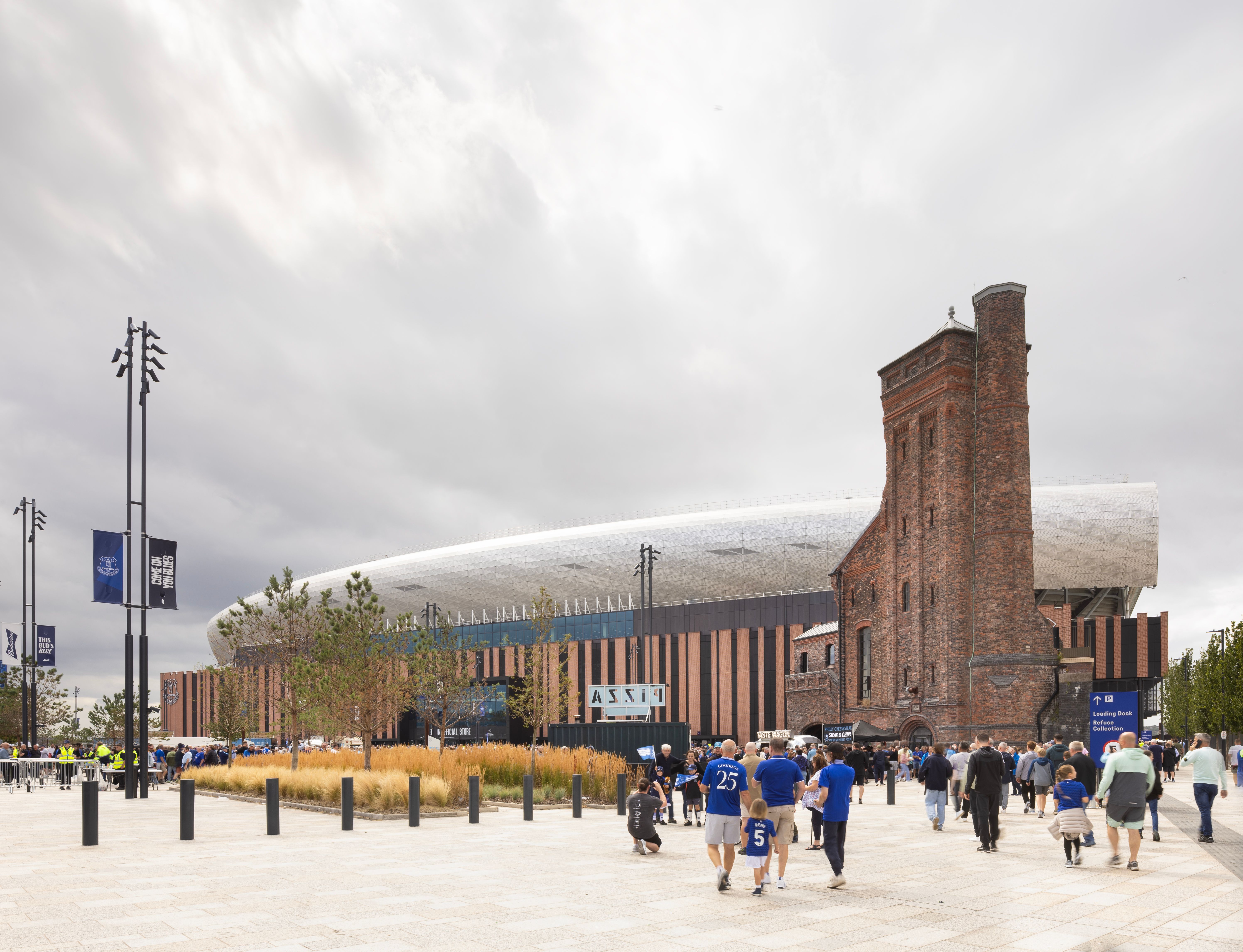 Everton Stadium side