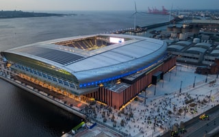 Everton FC fans arriving