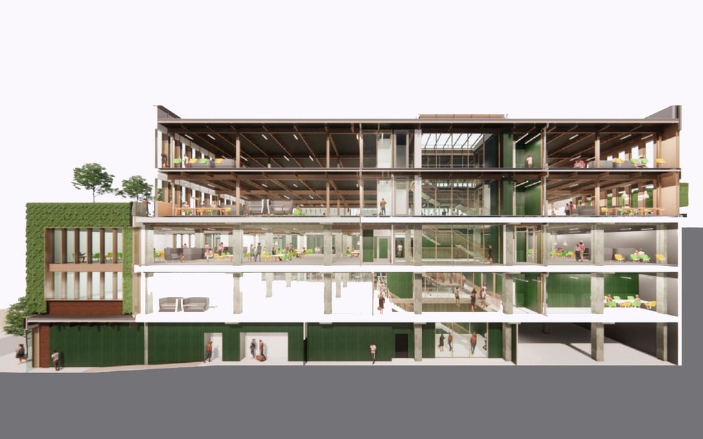 Foundation, Altrincham - elevation