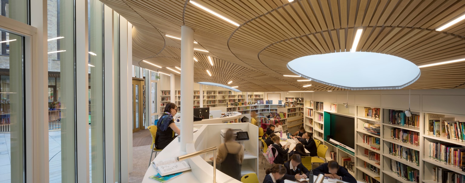 Francis Holland Library Interior