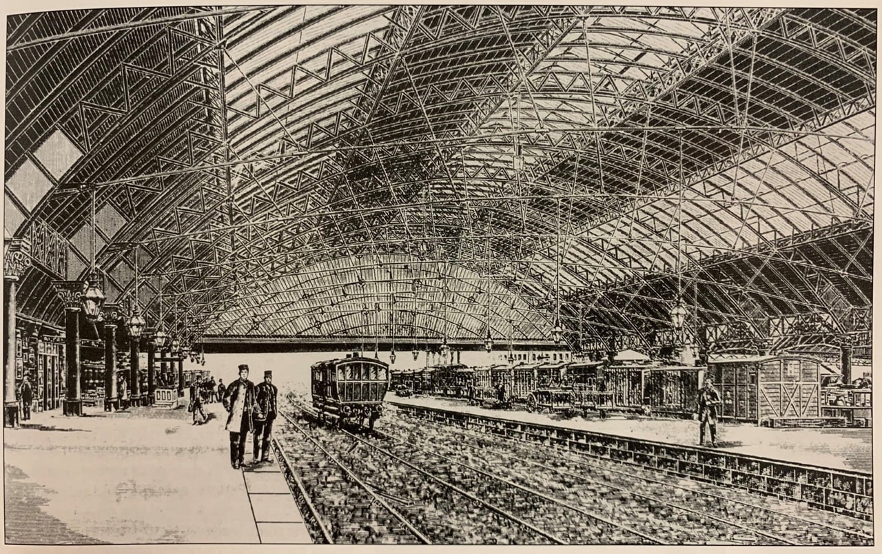 Glasgow Queen Street Station Historic Drawing 01