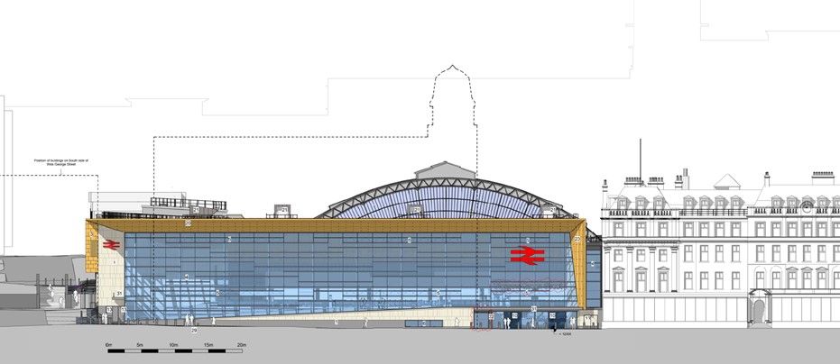 Glasgow Queen Street Station CGI