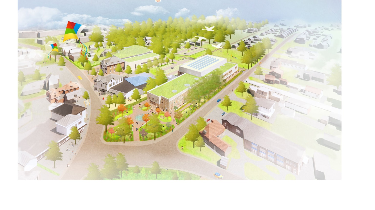 Gorssel Netherlands Arial Exterior CGI