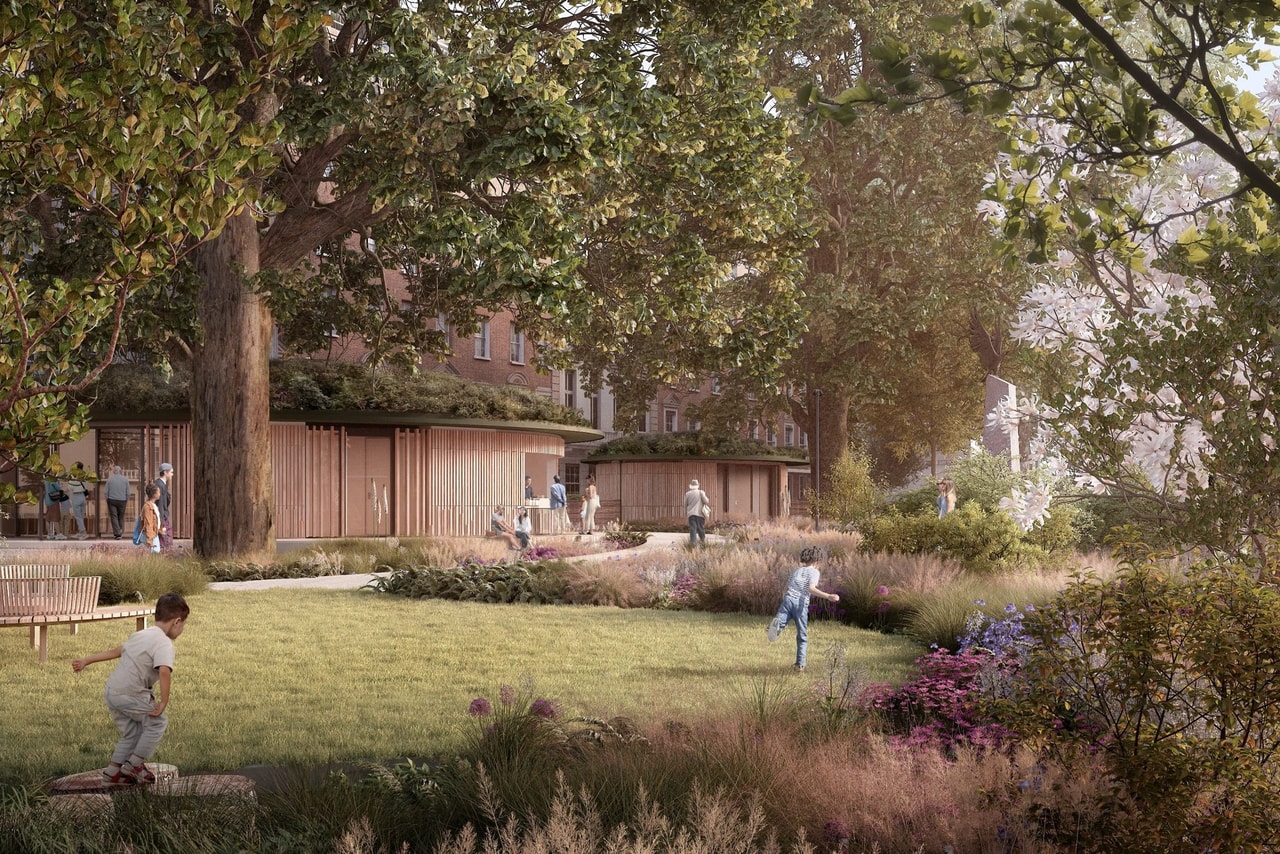 Grosvenor Square Gardens CGI