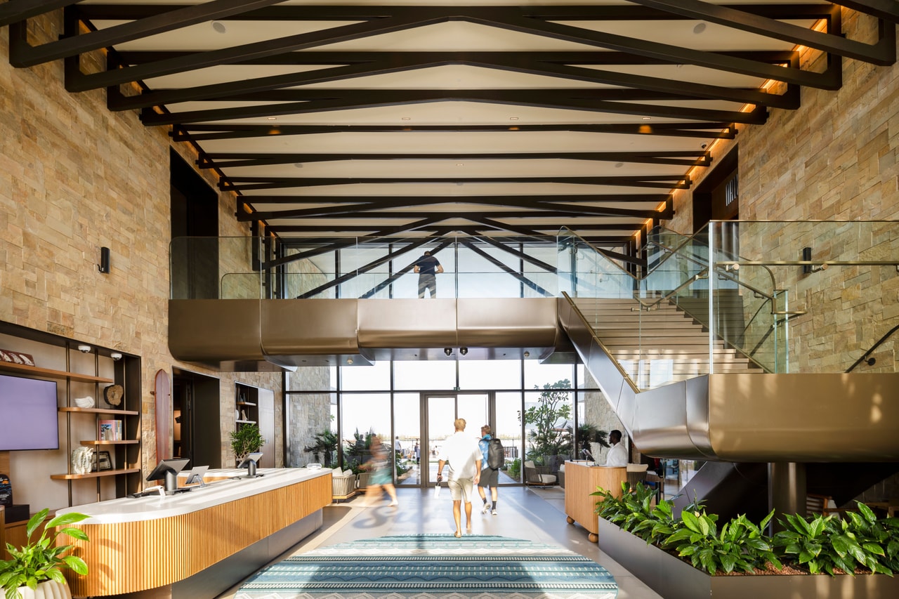 Hudayriyat Surf Ranch interior