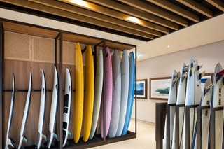 Hudayriyat Surf Ranch Interior surf boards