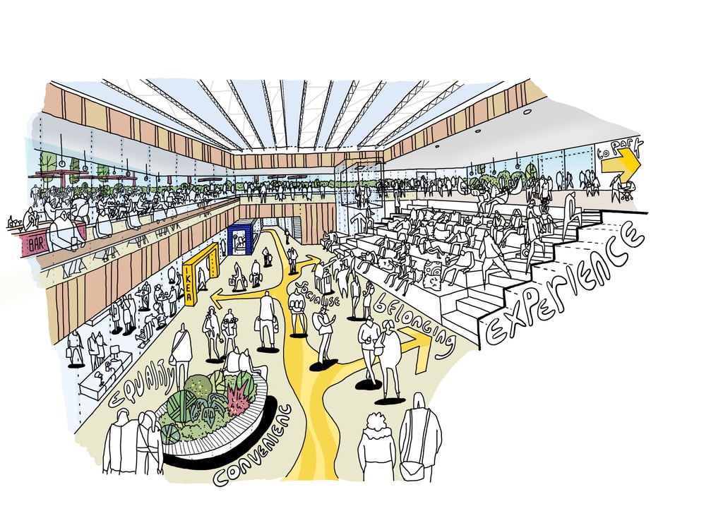 Ikea Hammersmith Internal Sketch