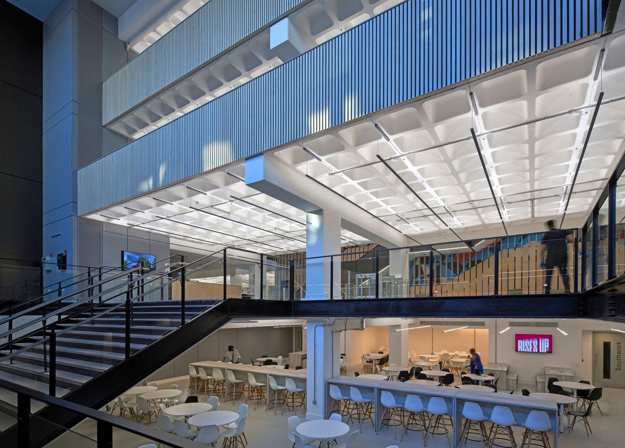 LSBU Hub interior