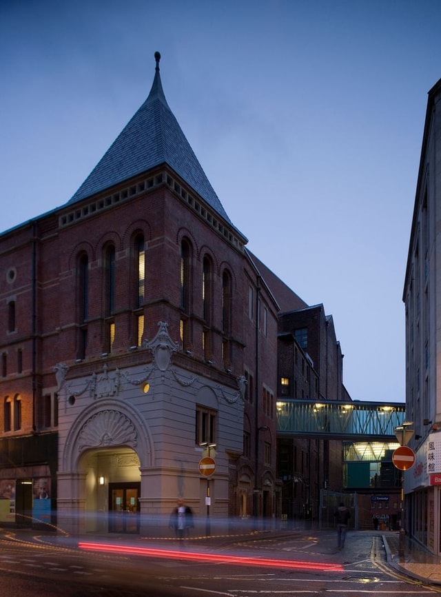 Leeds Grand Theatre exterior pointy building