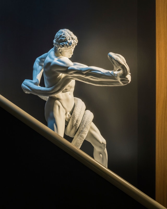 Leighton House White Statue