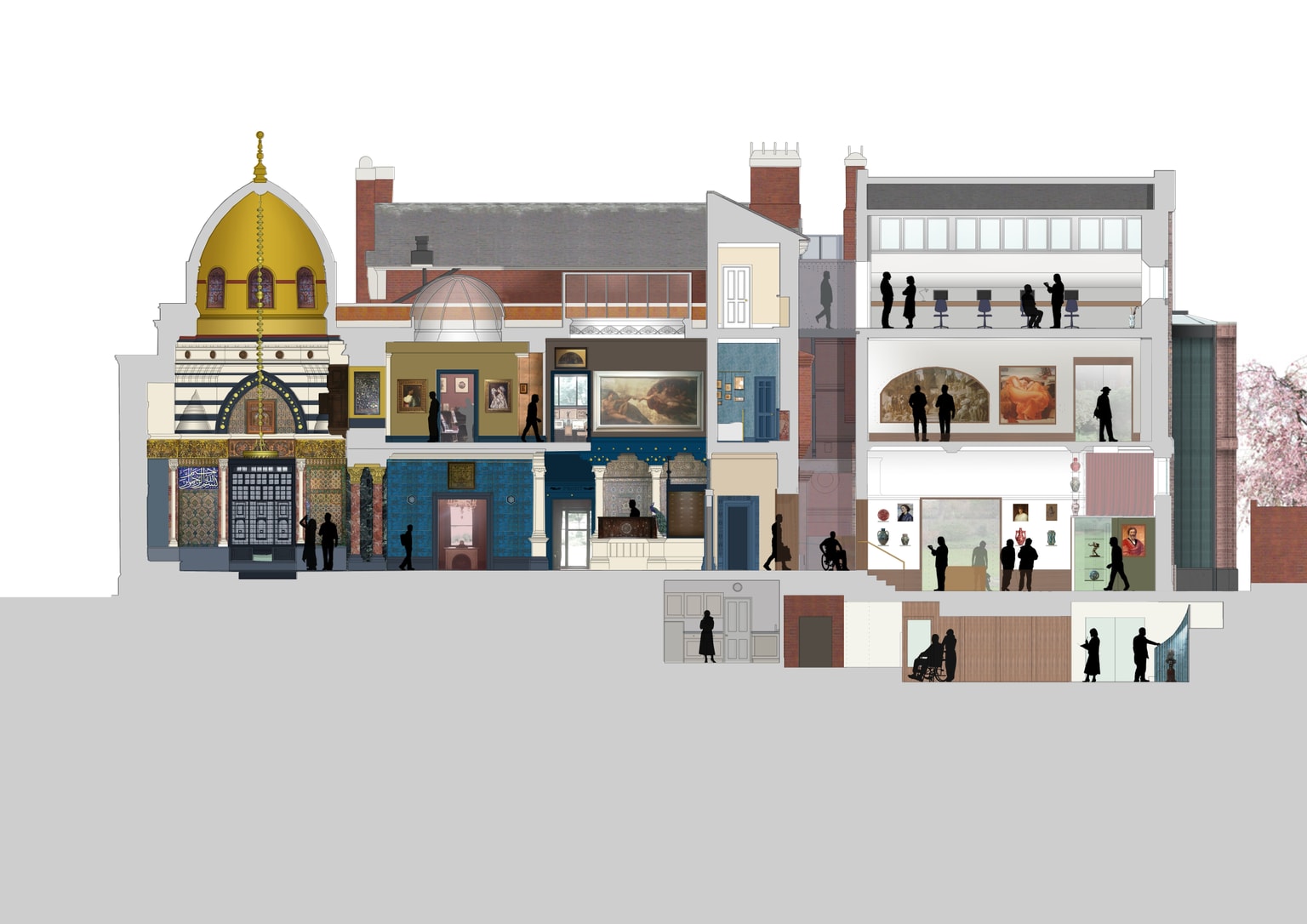 Leighton House Interior Layout