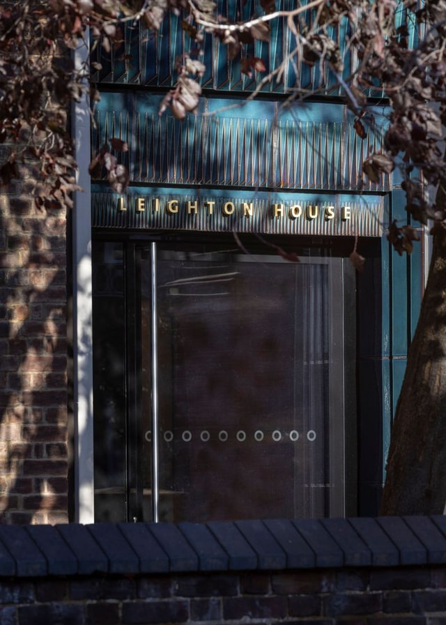 Leighton House Entrance Sign