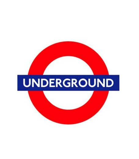 London Underground logo for Whitechapel Design Story