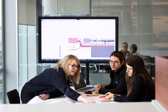 Manchester Studio_Collaboration around a table