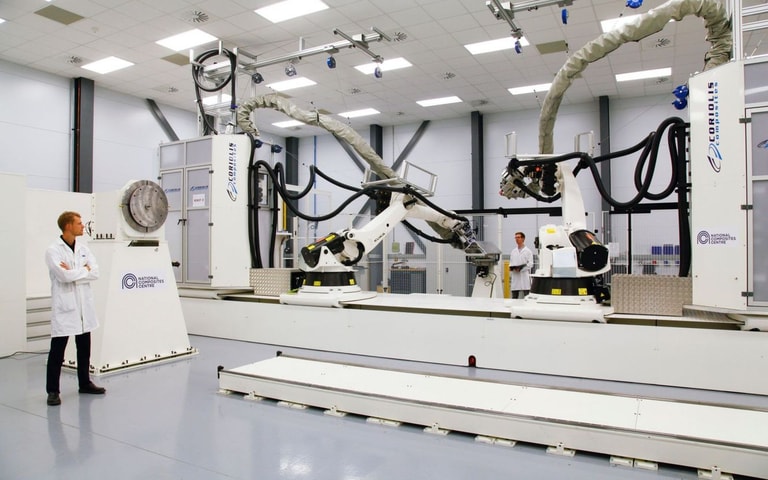 National Composite Centre _interior_robotics