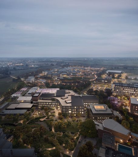 Next Gen JIC Arial Night time lights