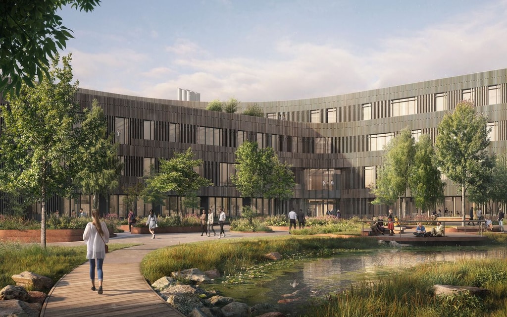 Next Gen JIC CGI 1 Walking towards the building