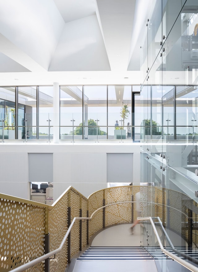 Oak Cancer Centre Stairs Down