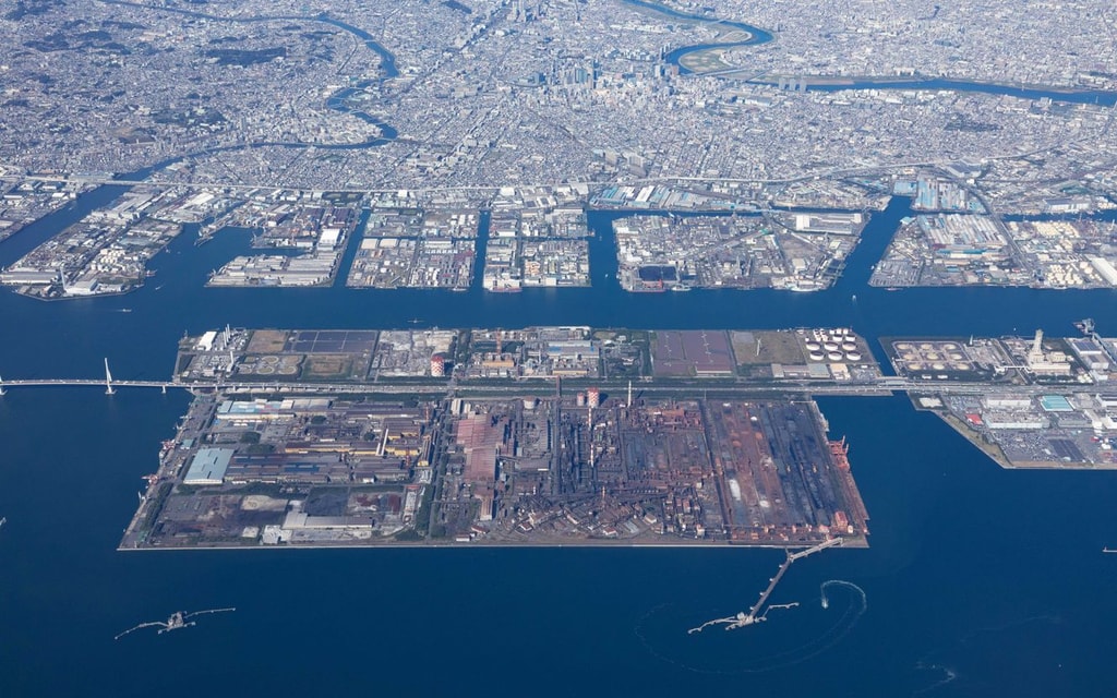 Ohgishima site before development