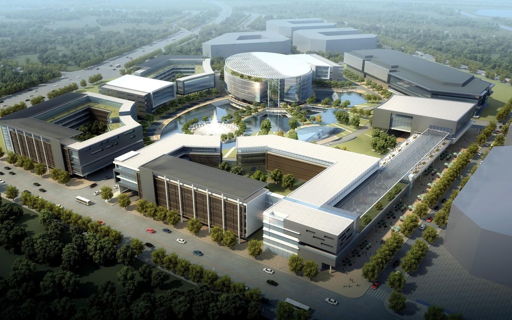 Jiangsu Data Centre exterior CGI