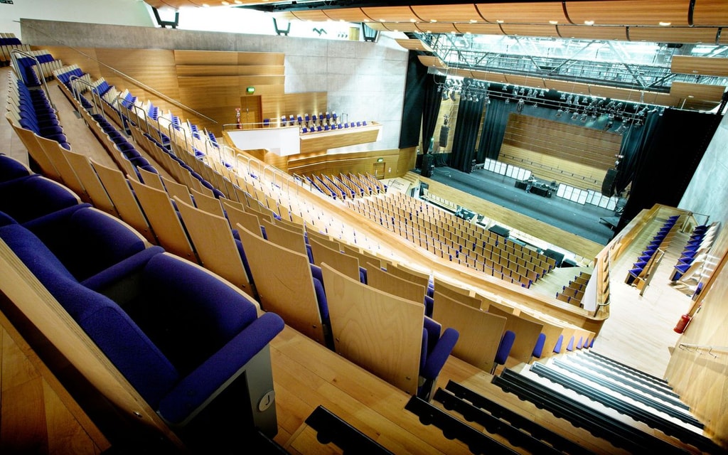 Perth Concert Hall Arial view