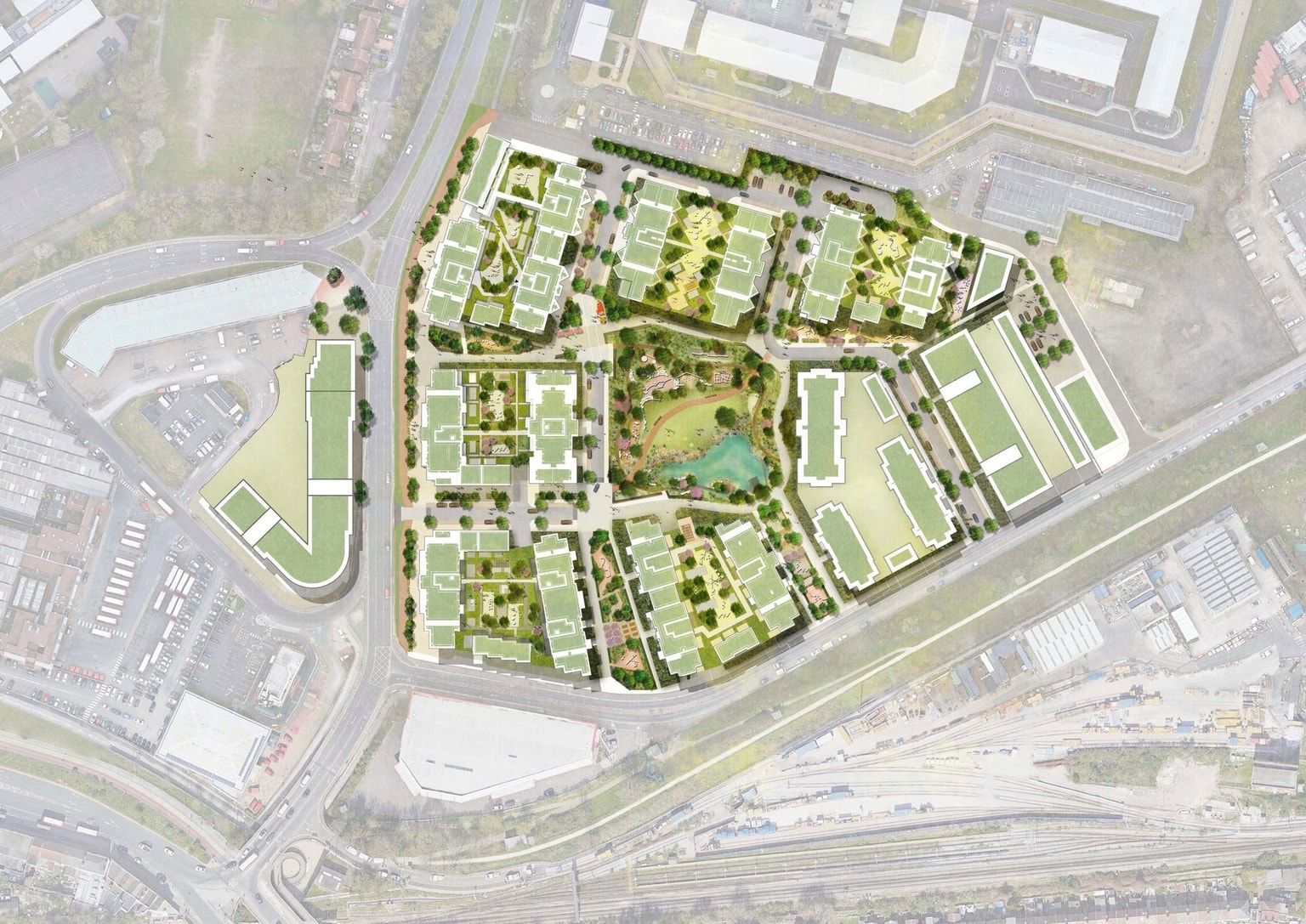 Plumstead West Thamesmead masterplan