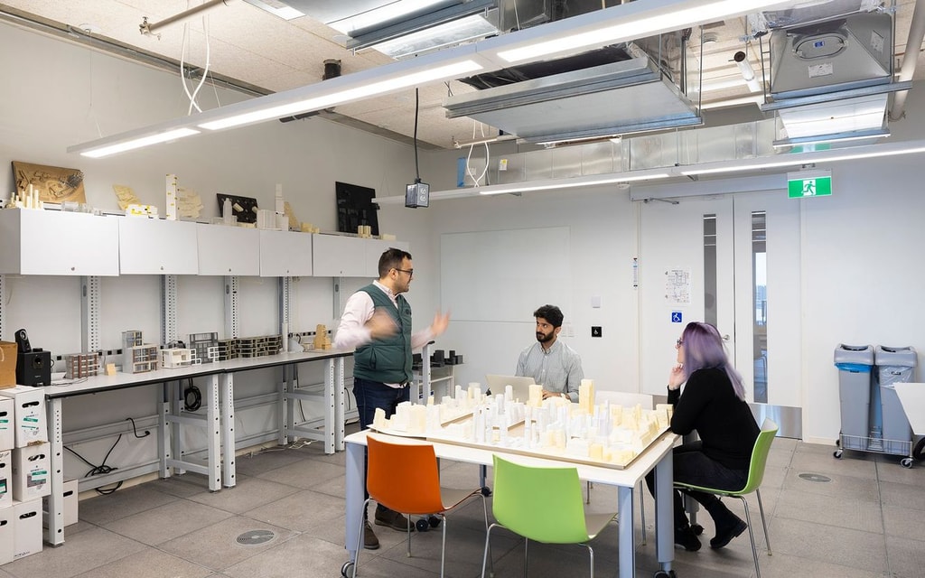 Toronto studio group discussion