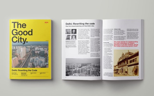 The Good City Delhi mockup