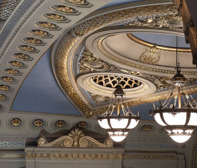 Theatre Royal Drury lane Lighting cropped up close detail