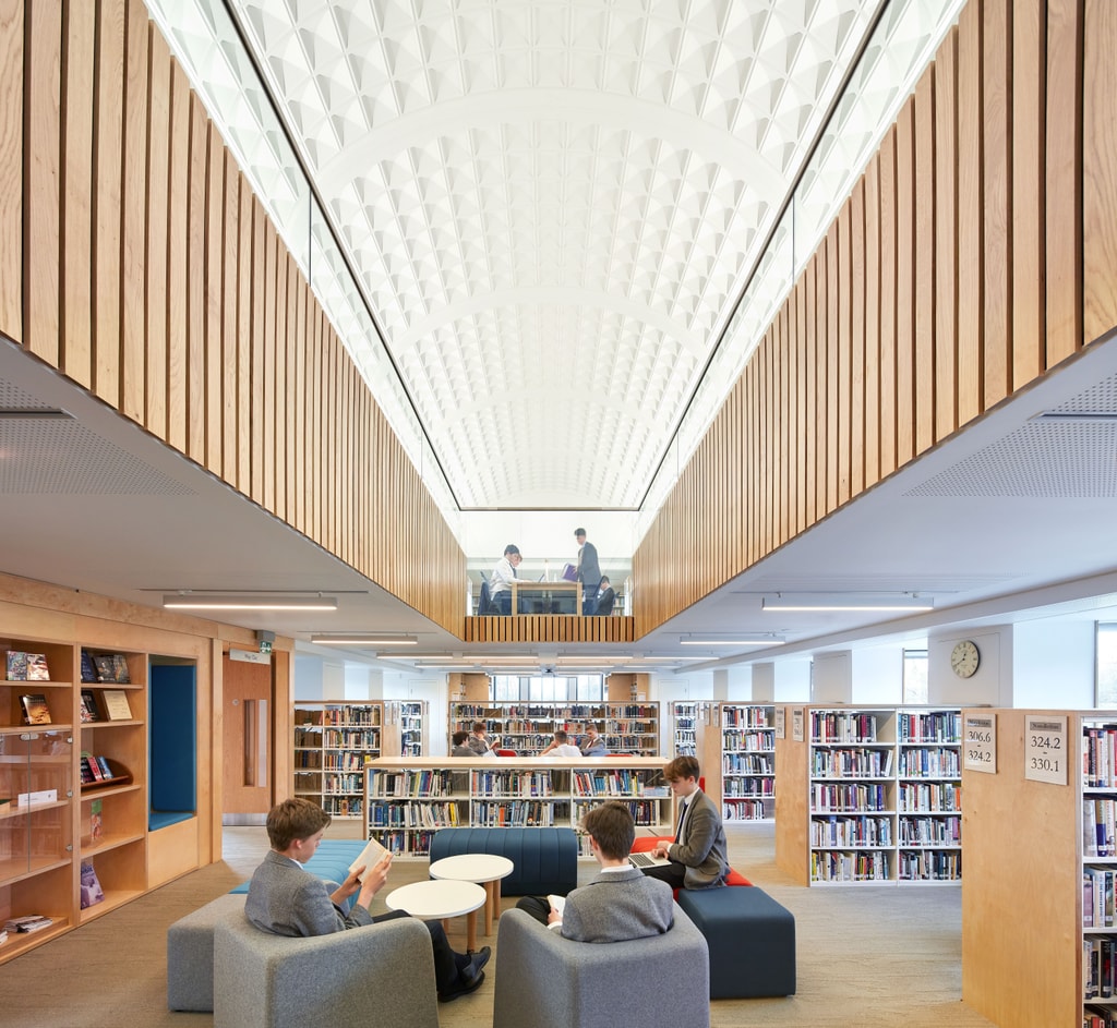 Tonbridge school library ground floor