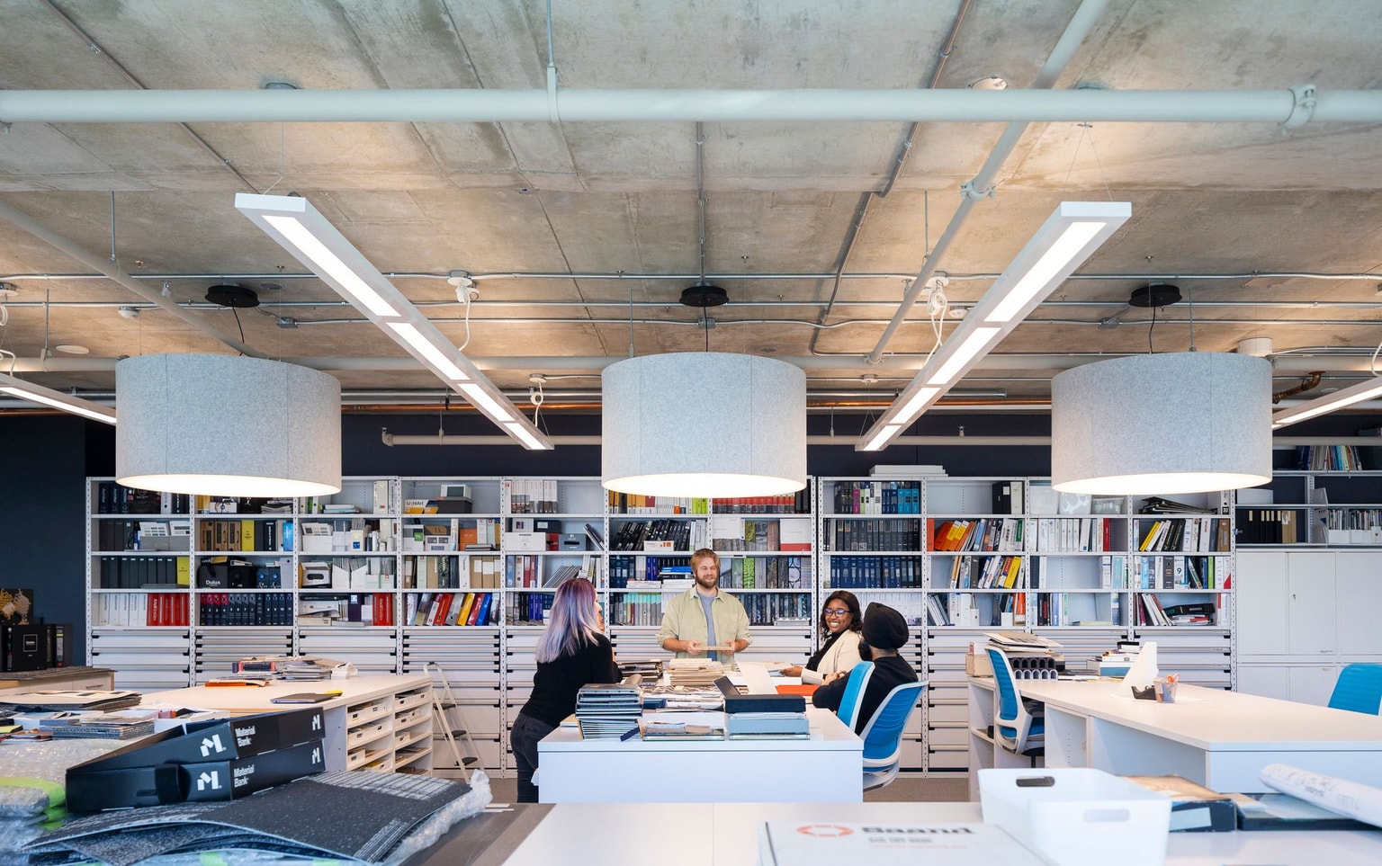 BDP's Toronto studio staff collaborating