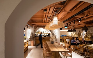 Interior Bar and dining areas