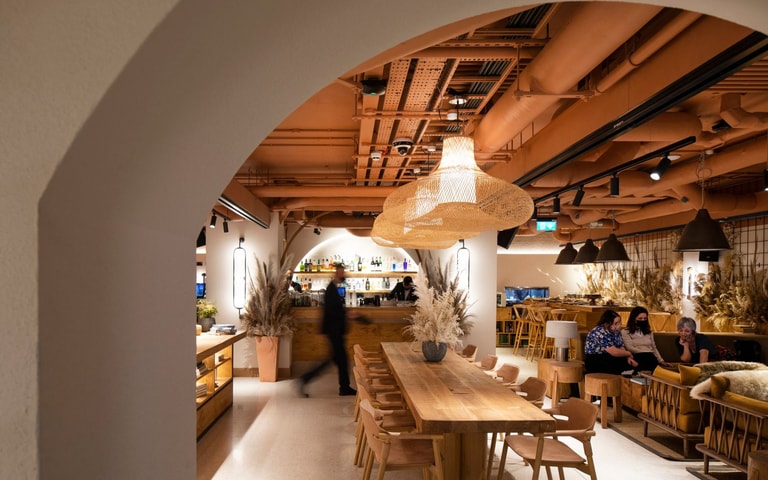 Interior Bar and dining areas