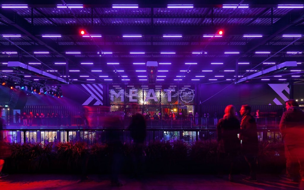 英国伦敦克莱登Boxpark集装箱公园