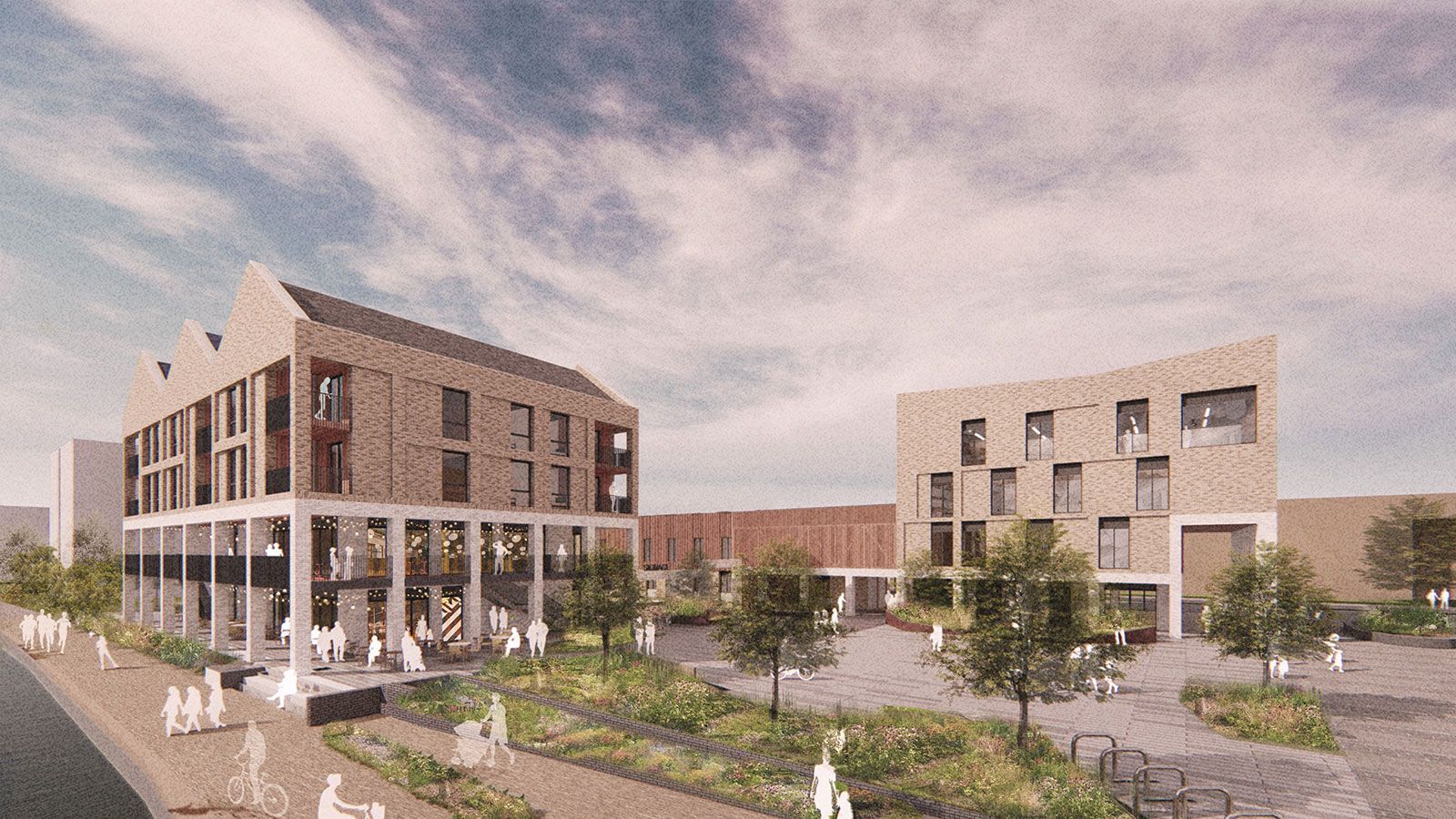 BDP shares plans for a new mixed-use anchor development in Wichelstowe