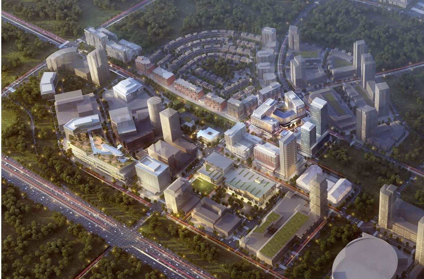 Downtown Markham masterplan