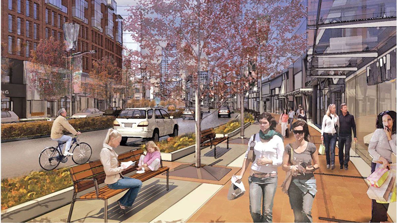 Downtown Markham masterplan